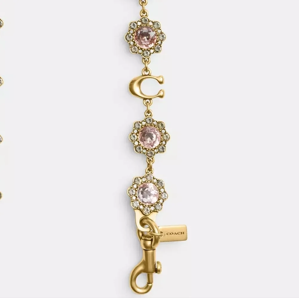 Coach brass pink